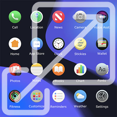 photo for scalable desktop icons blog